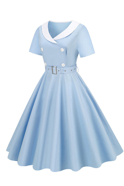 Vestido Maxi Vintage Anos 50