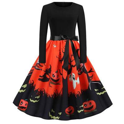 Vestido Halloween Spirit Rockabilly
