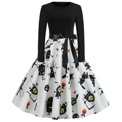 Vestido Halloween Spirit Rockabilly