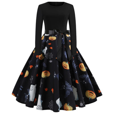 Vestido Halloween Spirit Rockabilly
