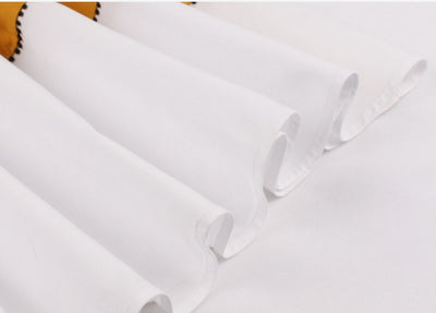 Lindo Vestido De Design Vintage Amarelo E Branco