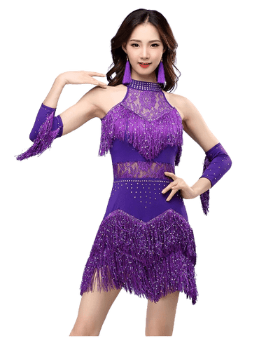 Vestido Com Franjas Charleston