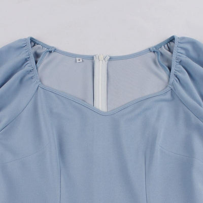 Vestido Bicolor Anos 50