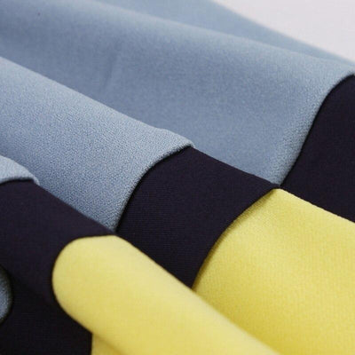 Vestido Bicolor Anos 50