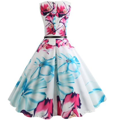 Lindo Vestido Pin Up Dos Anos 50