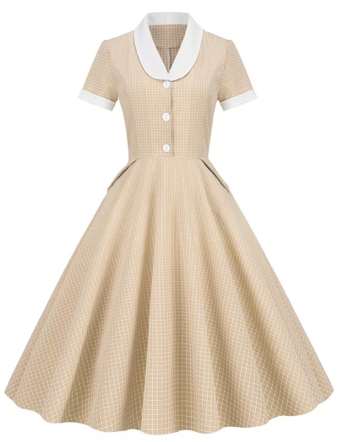 Vestido Rockabilly Anos 50