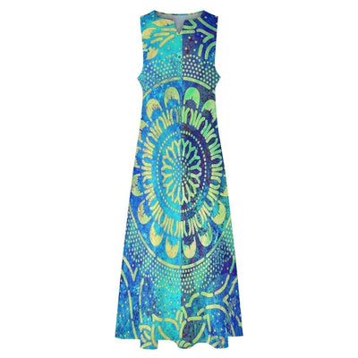 Vestido Hippie Místico Dos Anos 70