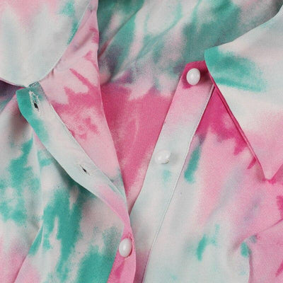 Vestido Tingido Vintage Dos Anos 60