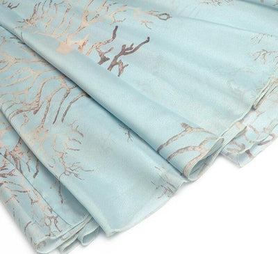 Vestido Azul Anos 40