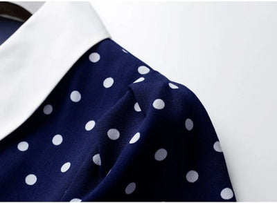 Vestido Vintage De Bolinhas