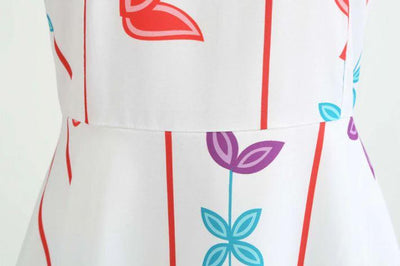 Vestido Simples Dos Anos 50