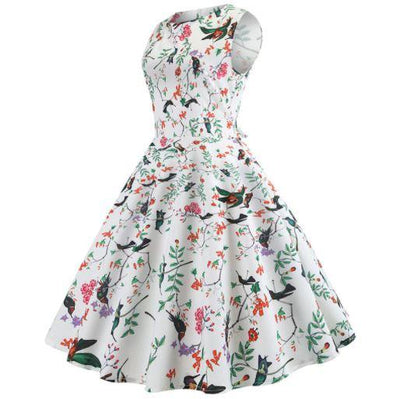 Vestido Feminino Chique Anos 50