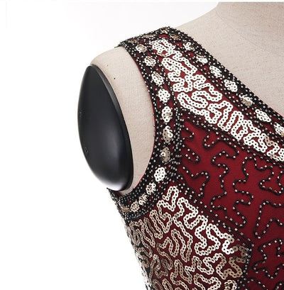 Vestido Gatsby - Vermelho Charleston