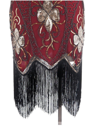 Vestido Gatsby - Vermelho Charleston