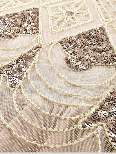 Vestido Longo Gatsby De Alta Costura Marfim