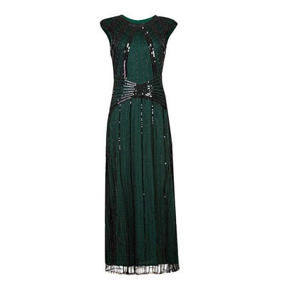Vestido Verde Longo Gatsby
