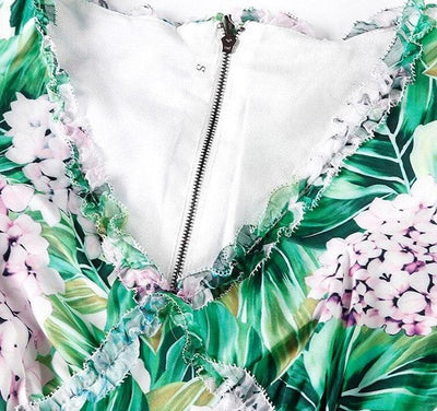 Vestido Estampado Vintage