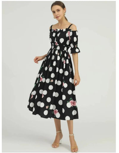 Vestido De Inspiração Vintage