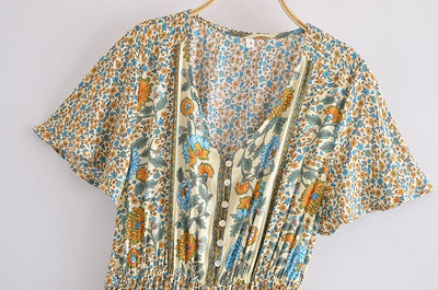 Vestido Maxi Anos 70