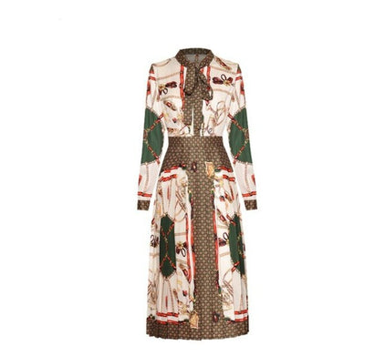 Vestido Midi Rosa Vintage