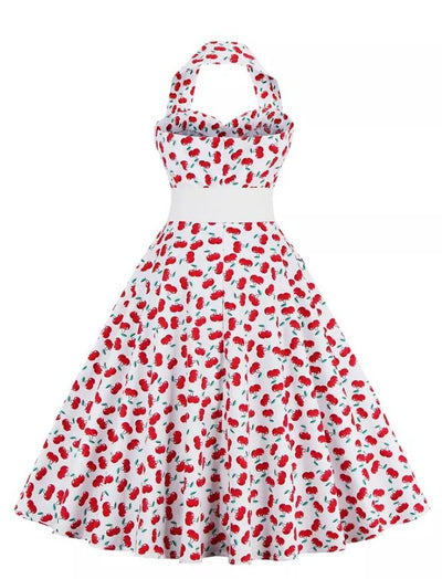 Vestido Skater Anos 50 Branco