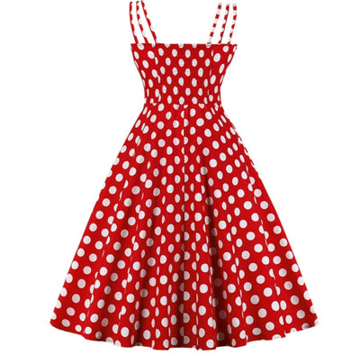 Vestido Skater Vermelho Anos 50