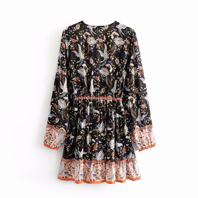 Vestido Retrô Anos 70