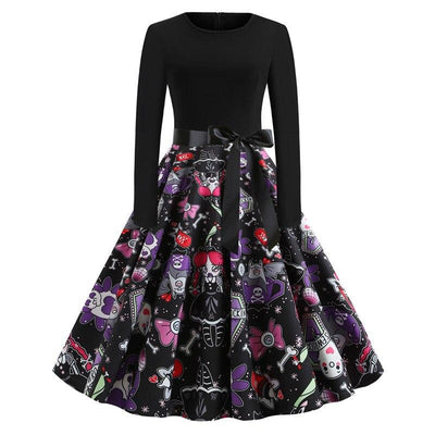 Vestido Halloween Spirit Rockabilly