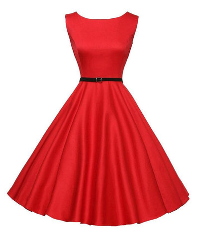 Vestido Rockabilly Vermelho
