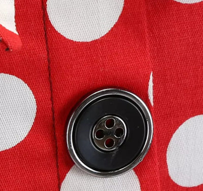 Vestido Vermelho Anos 50