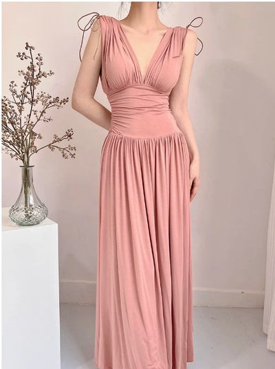 Vestido Estilo Anos 40 Rosa Nova York