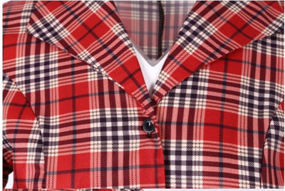 Vestido Estilo Anos 50 Vermelho