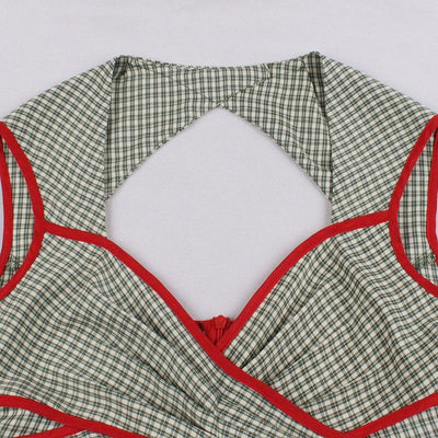 Vestido Estilo Avental Vintage Dos Anos 60