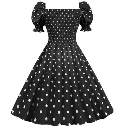 Vestido Preto Estilo Anos 50