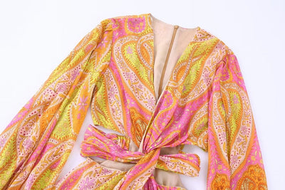 Vestido Estilo Anos 70