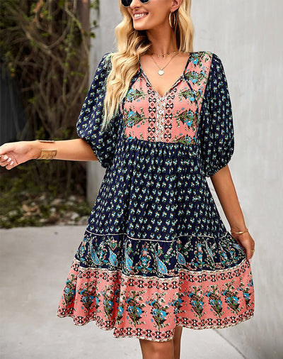 Vestido Estilo Anos 70