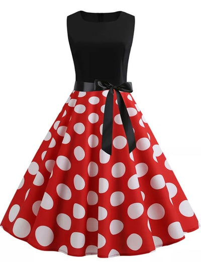 Vestido Vermelho Vintage Inglês