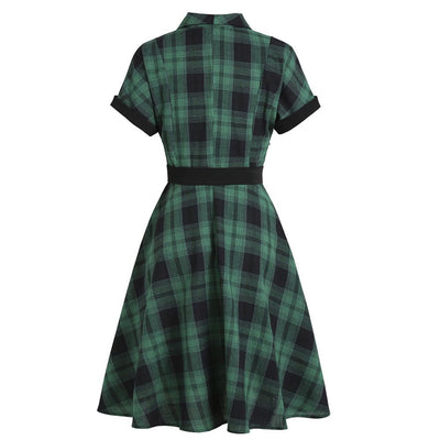 Vestido Inglês Vintage Verde