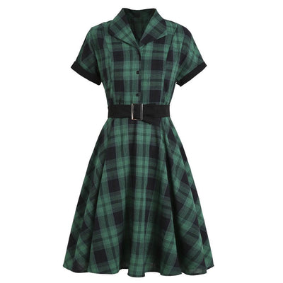 Vestido Inglês Vintage Verde