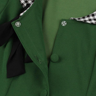 Vestido Vintage Chique Dos Anos 50