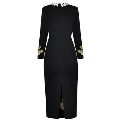 Vestido Vintage Big Roses Dos Anos 1940