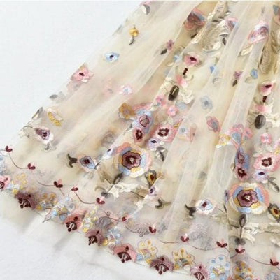 Vestido Longo Champanhe Vintage Dos Anos 1940