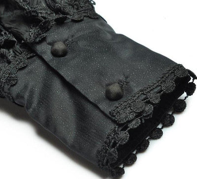 Vestido Manga Lanterna Vintage Dos Anos 40