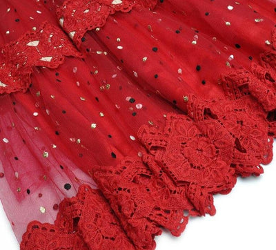 Vestido De Noite Vermelho Vintage Dos Anos 1940