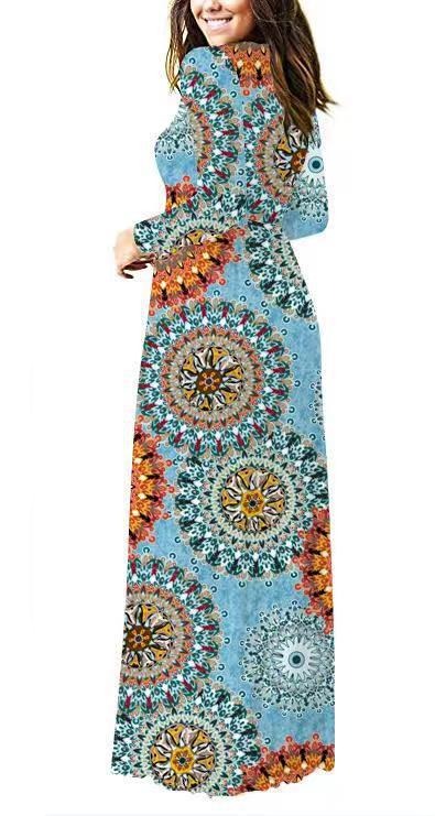 Vestido Floral Hippie