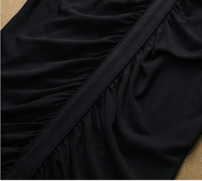 Vestido Vintage Outono Inverno Preto