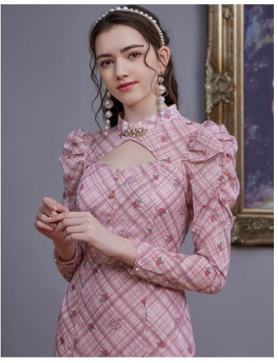 Vestido Vintage Lavanda Do Canadá