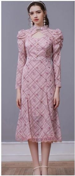 Vestido Vintage Lavanda Do Canadá