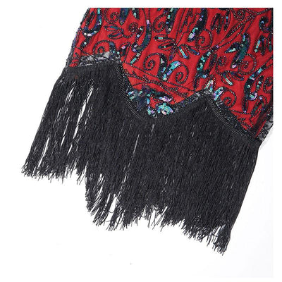 Vestido Vintage Vermelho Charleston