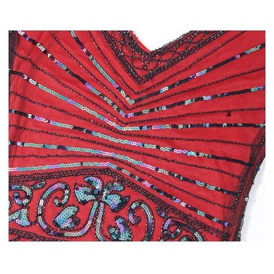 Vestido Vintage Vermelho Charleston